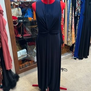 Vince Camuto Navy Blue front tie jumpsuit Size 12
